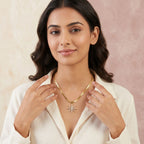 Snow Bloom Pendent Necklace Anti Tarnish