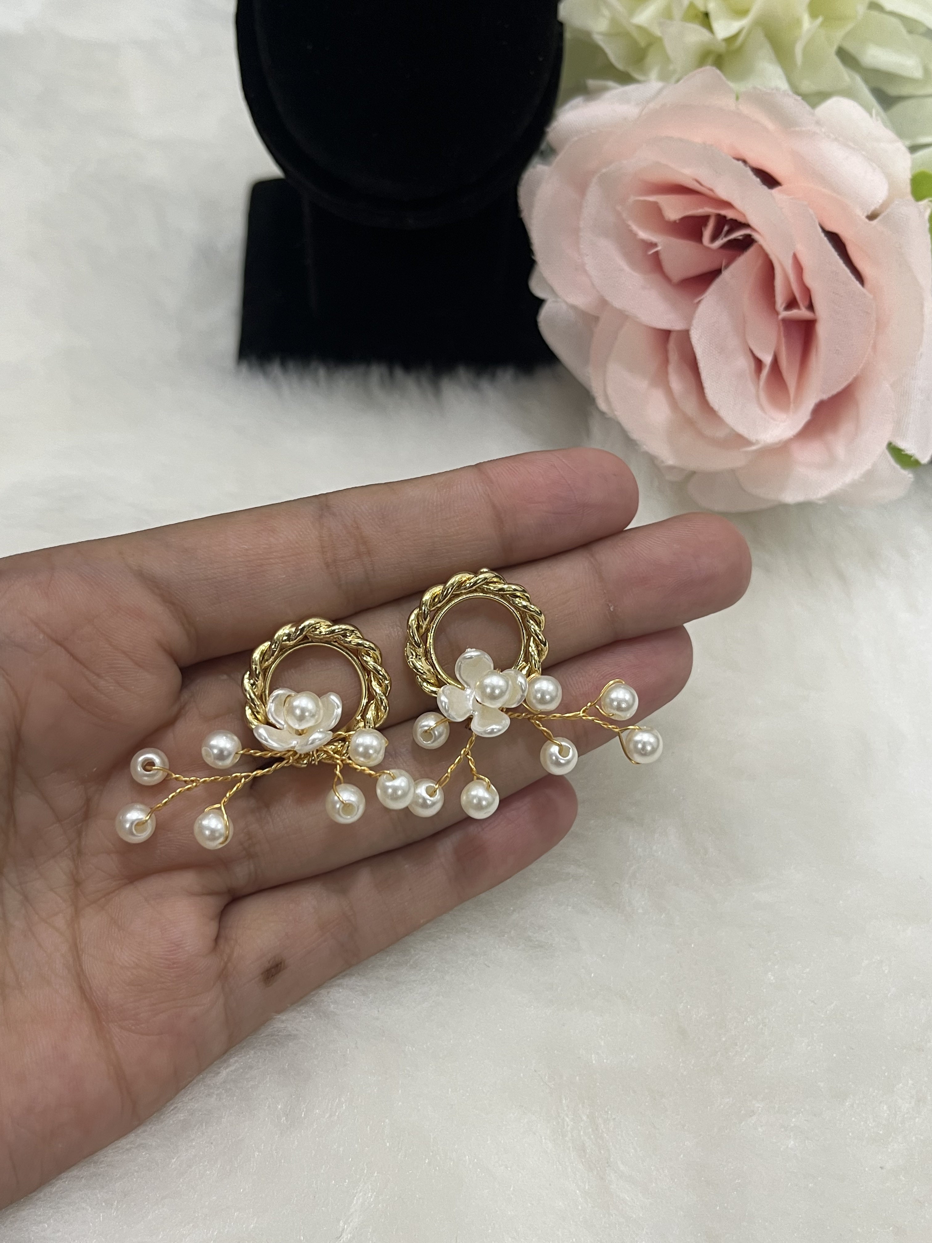 Pearl Earring Anti Tarnish