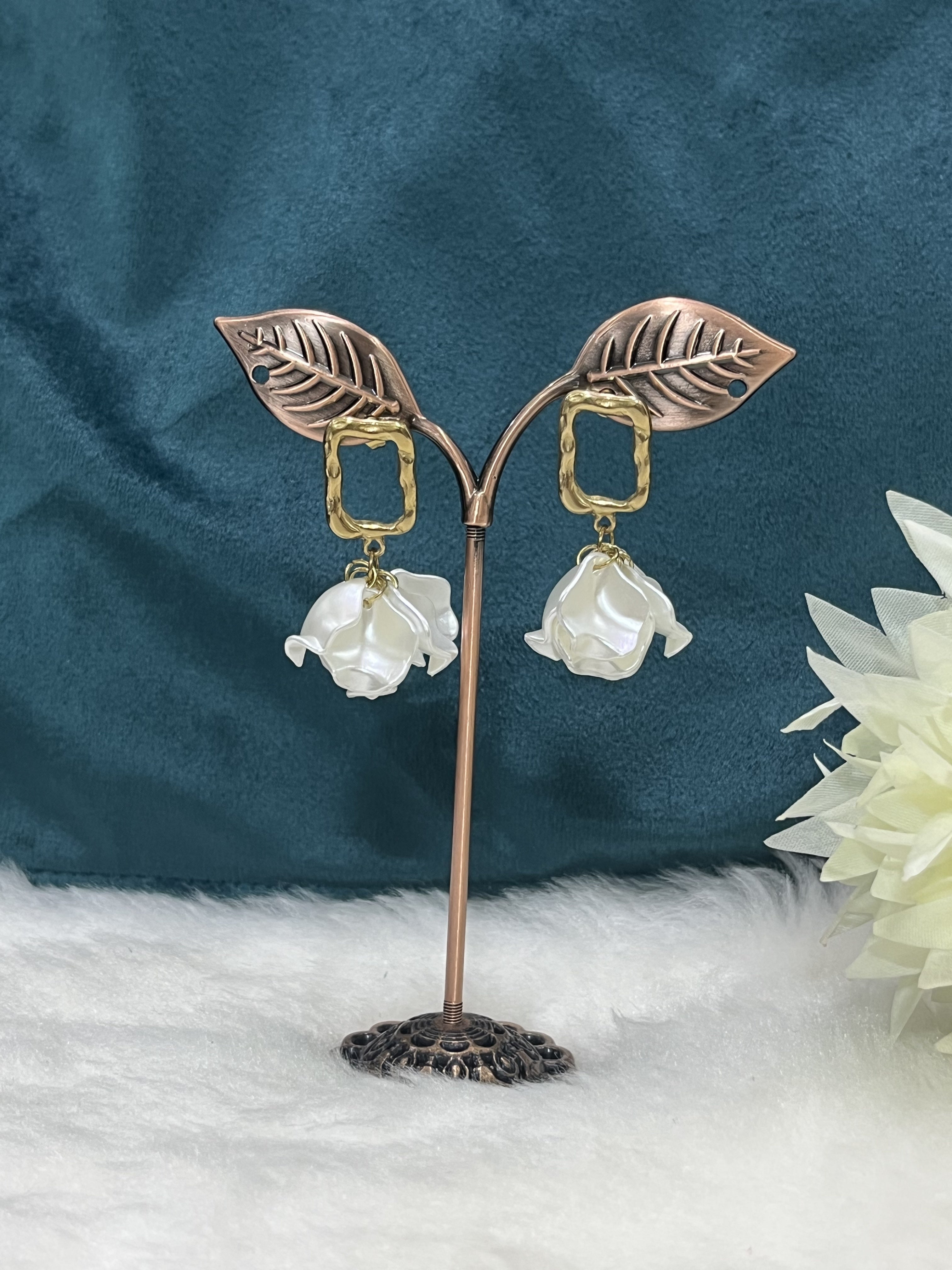 Flower Earring Anti Tarnish