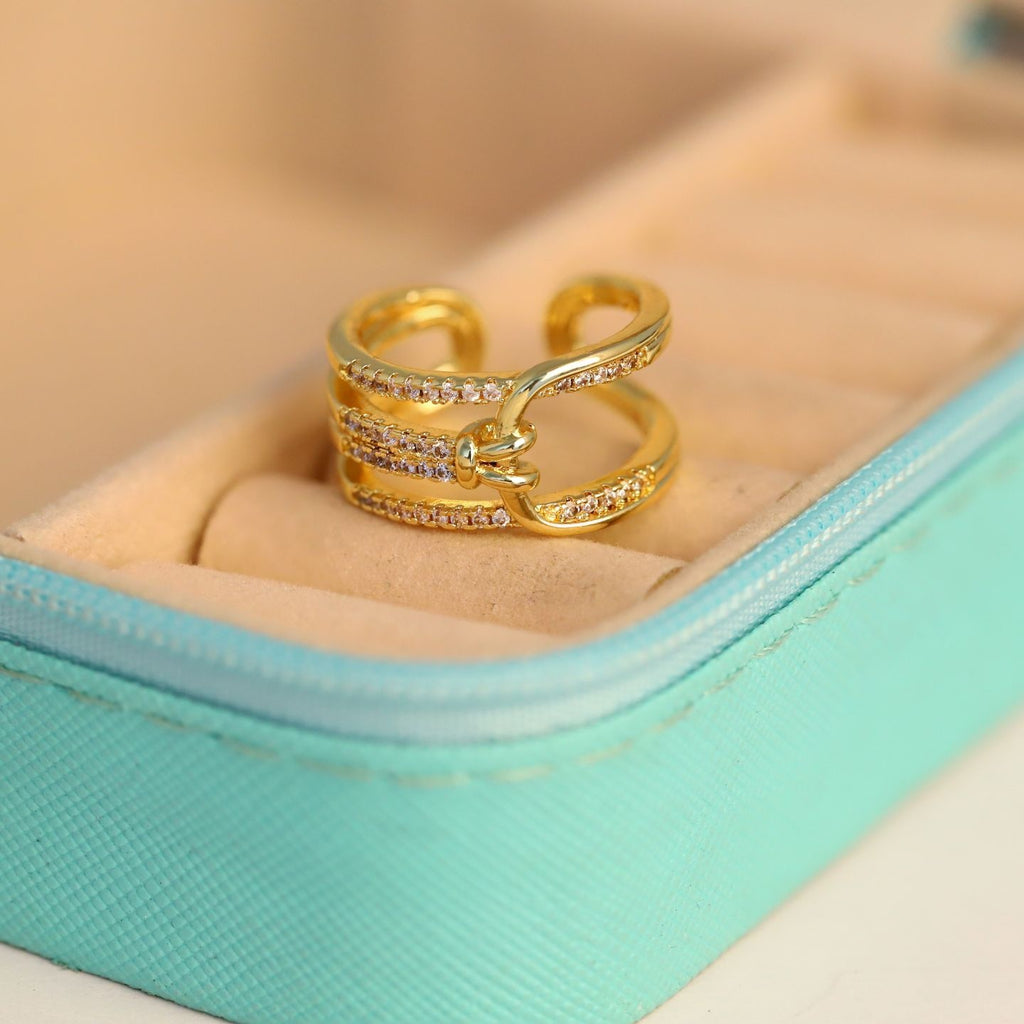 Croos Ring Anti Tarnish