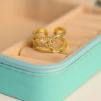 Croos Ring Anti Tarnish