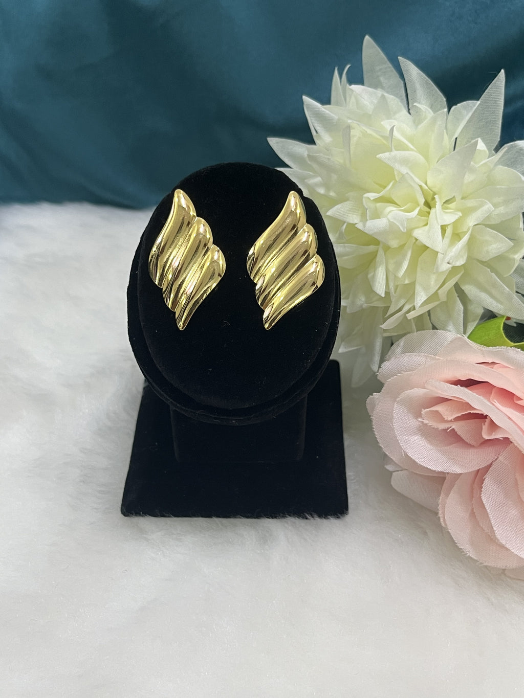 Leaf Earring Anti Tarnish