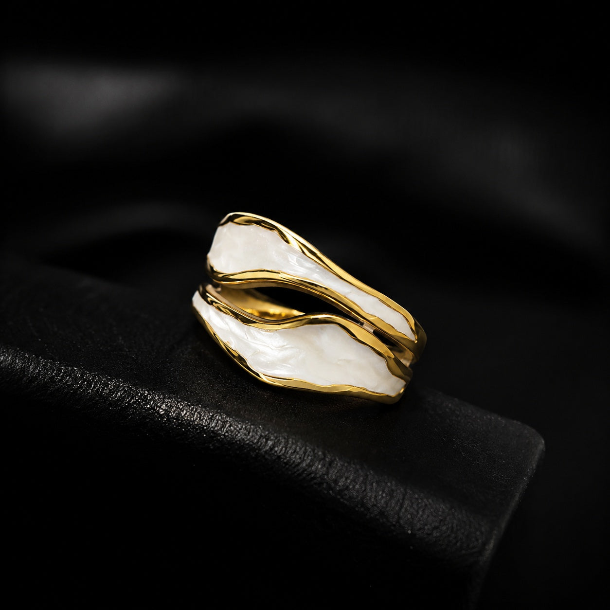 Wave Ring Anti Tarnish