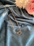Heart Pendent Necklace Anti Tarnish