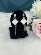 Raiging Square Earring