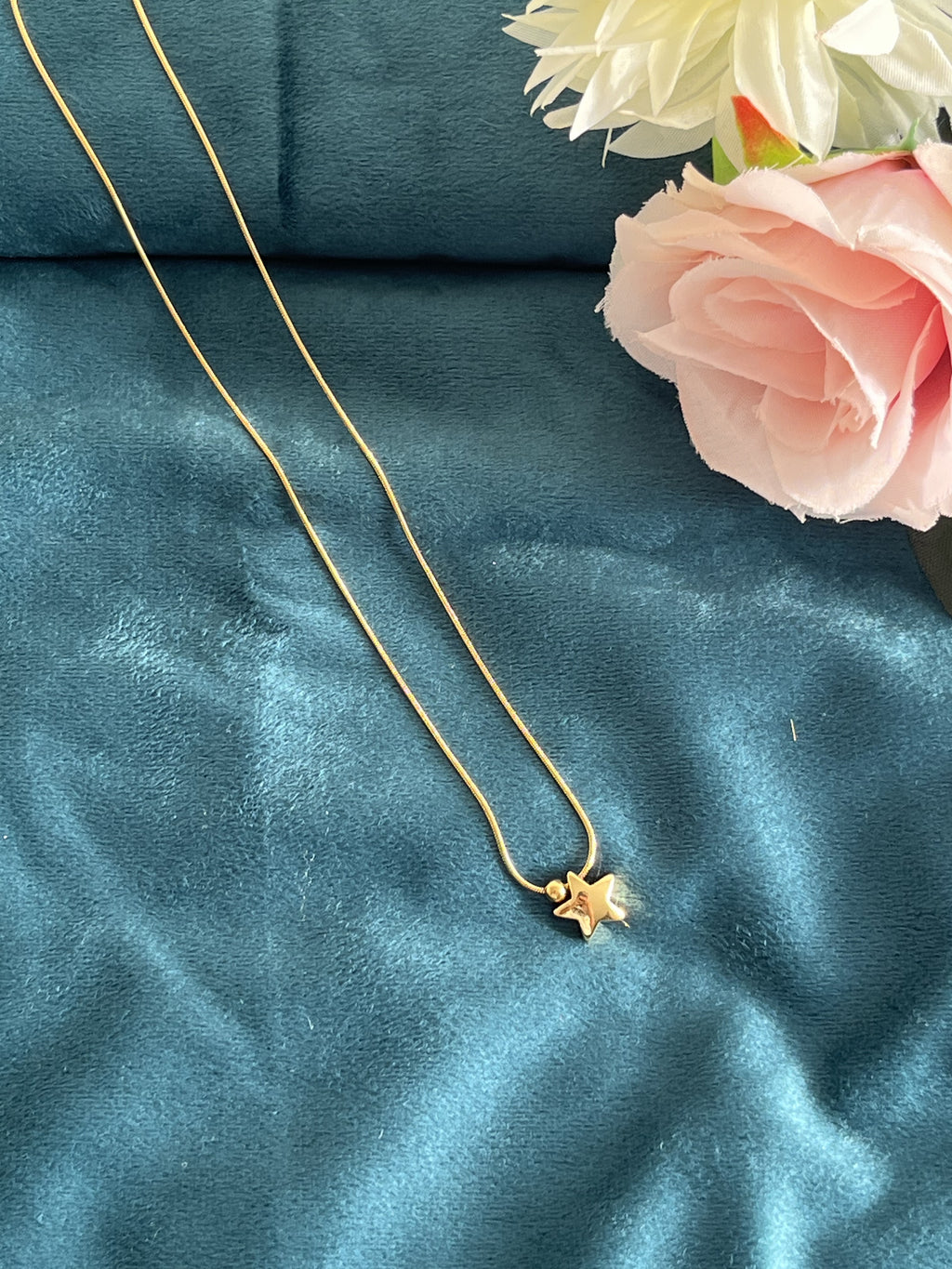 Star Pendent Necklace Anti Tarnish