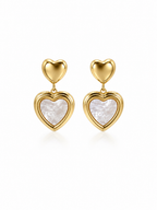 Heart Earring Anti Tarnish