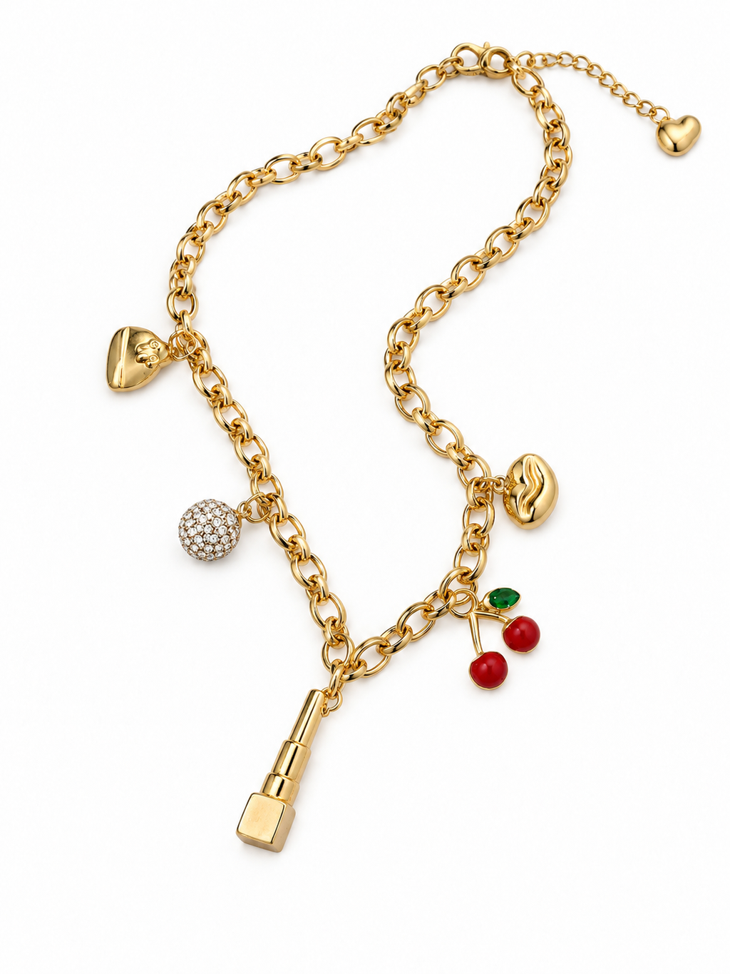 Cherry Necklace Anti Tarnish