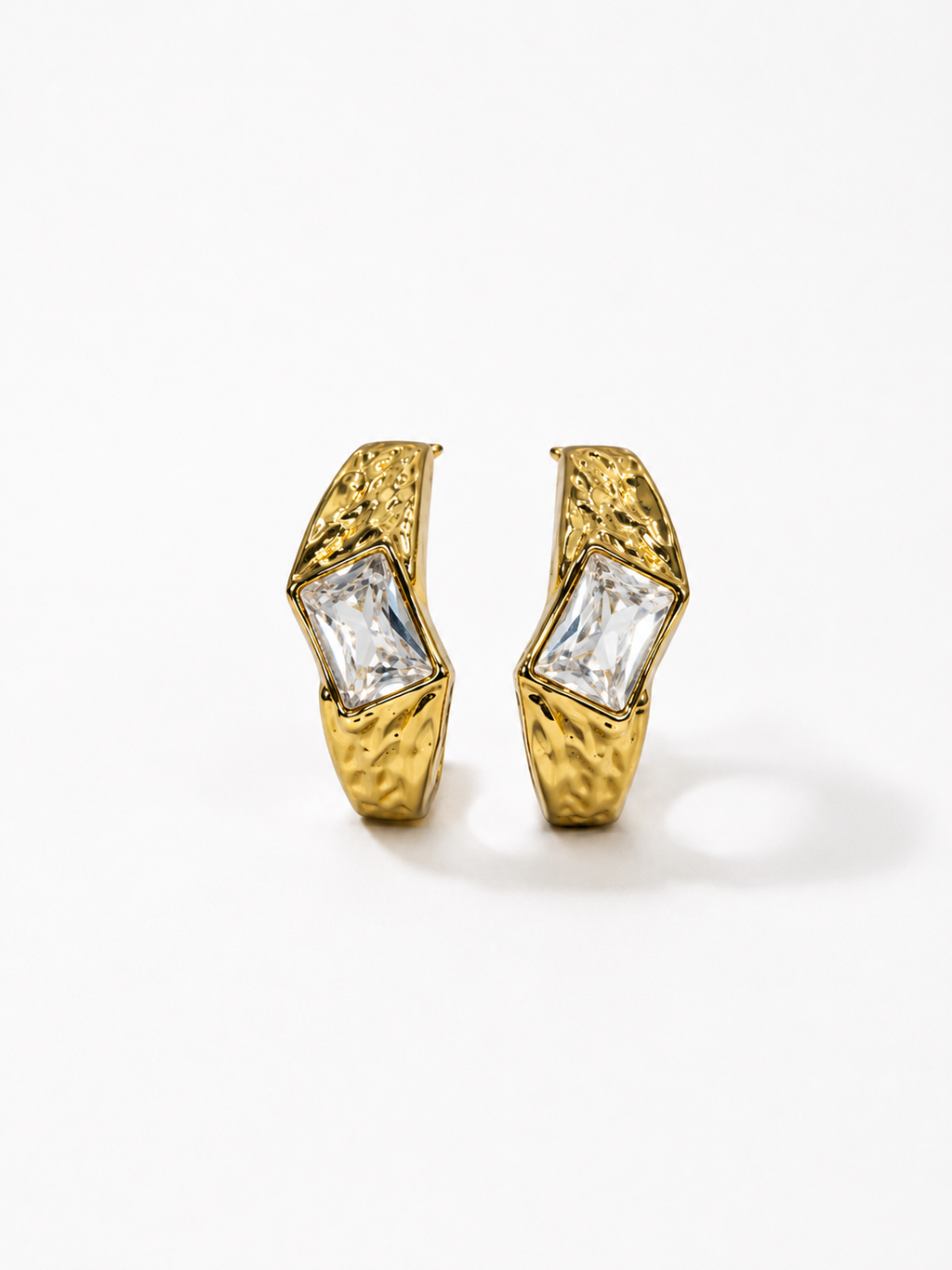 Golden Vintage Hoops Anti Tarnish