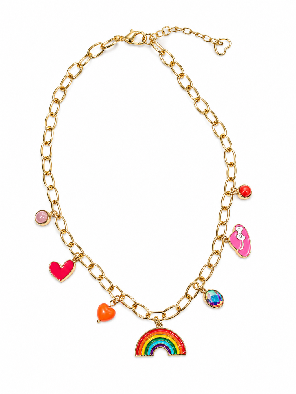 Rainbow Necklace Anti Tarnish