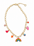 Rainbow Necklace Anti Tarnish