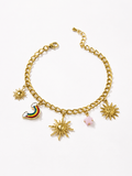 Rainbow Bracelet Anti Tarnish