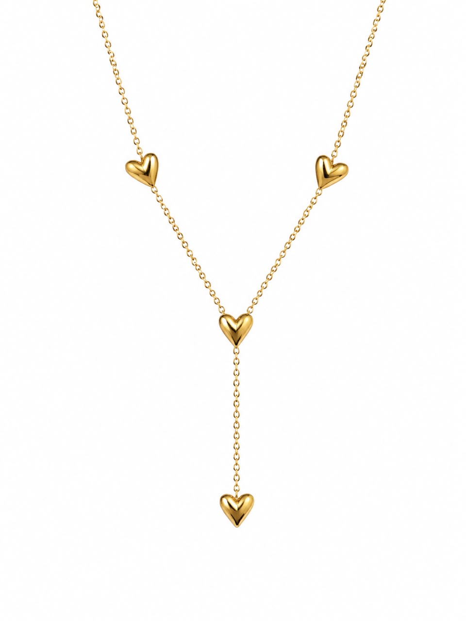 Heart Y-Layer Necklace