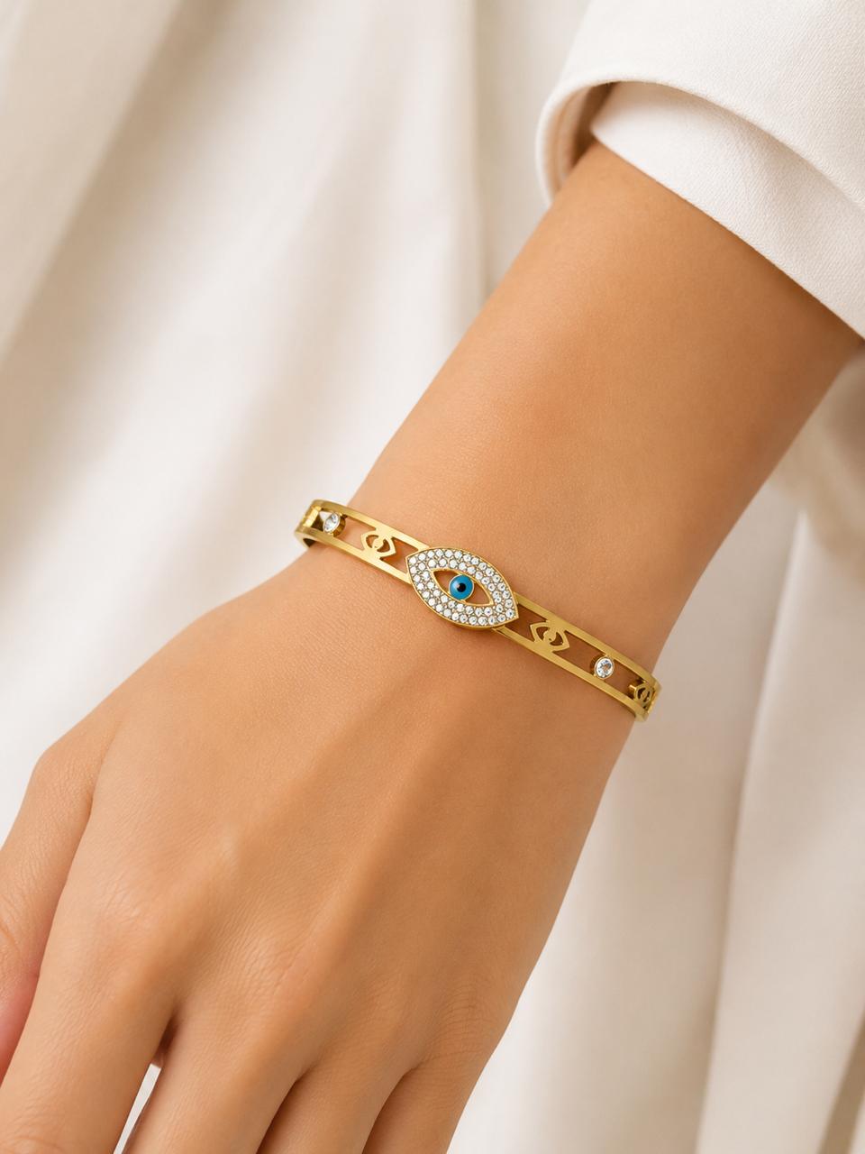Evil Eye Elegance Kada