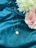 Luck Bloom Pendent Necklace Anti Tarnish