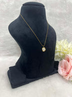 Luck Bloom Pendent Necklace Anti Tarnish